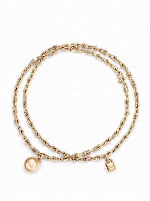Tiffany Small Wrap Necklace Golden