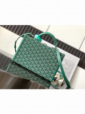 Goyard Grand Hôtel Trunk Bag Green