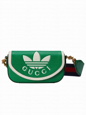 Gucci x Adidas Mini Bag 727791 Green