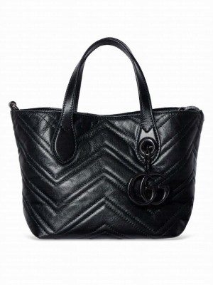 Gucci GG Marmont Small Tote Bag Black