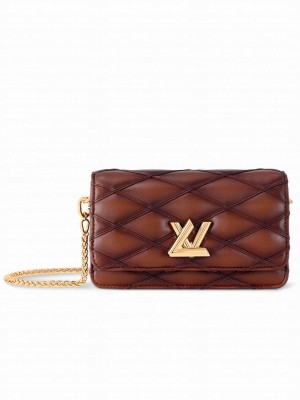 Louis Vuitton Wallet On Chain GO-14 M13841 Coffee
