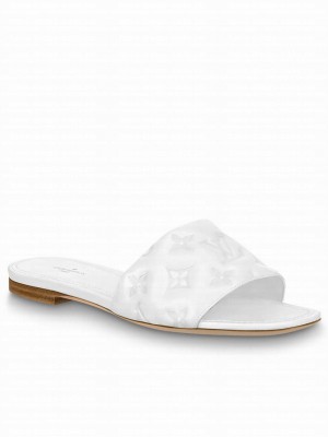 Louis Vuitton Women's Revival Flat Mules White