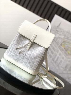 Goyard Alpin Mini Backpack White