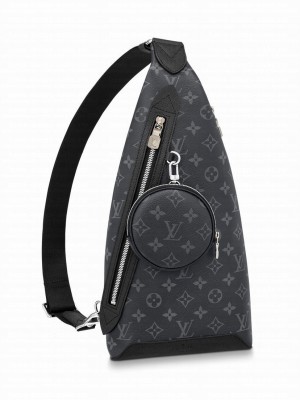 Louis Vuitton Duo Sling Bag M30936 Black