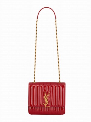 Saint Laurent Large Vicky Bag 5325950 Red