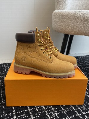 Louis Vuitton 1AD74X LV x Timberland Ankle Boot