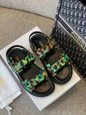 Dior DiorAct Calfskin Flat Strap Sandals 2023 03