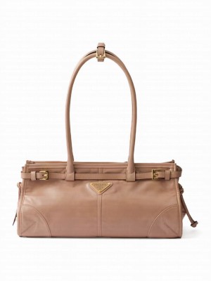 Prada Medium Bonnie Tote Bag 1BA426 Pink