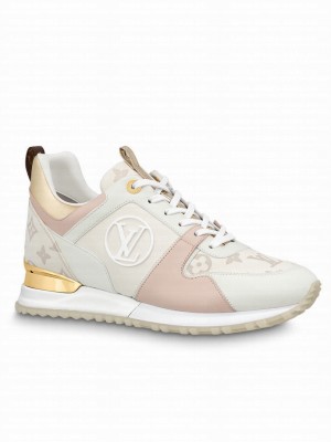 Louis Vuitton Women's Run Away Sneaker 1ABIVD Cream