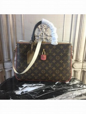 Louis Vuitton Millefeuille Bag 32cm Monogram Canvas Spring/Summer 2018 Collection M44255, Sesame Peche