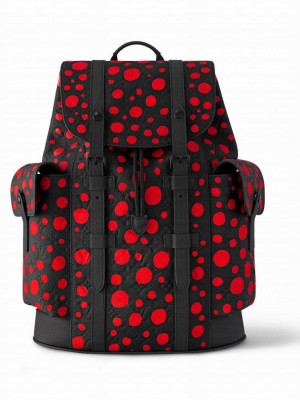LVxYK Christopher Backpack M21978 Red