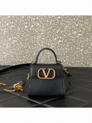 VALENTINO VSLING nano Calfskin Shoulder bag GW46R black