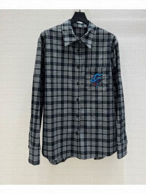 Gucci Women's Check Shirt Black