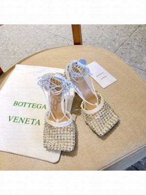 Bottega Veneta Women's Sparkle Stretch White 2021 Collection