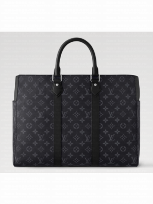 Louis Vuitton Sac Plat 24H M46451 black
