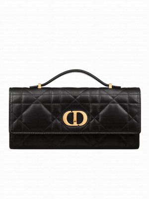 Christian Dior Miss Caro Top Handle clutch Black