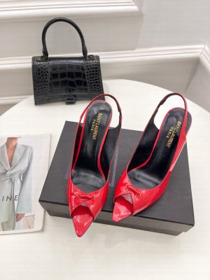 Saint Laurent 10cm Patent Leather Sandals 2022 Collection 02