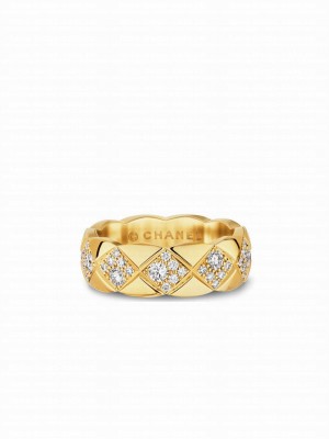 Chanel Coco Crush Ring J12870 Golden