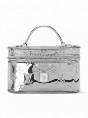 Louis Vuitton Vanity Chain Pouch M26097 Silver
