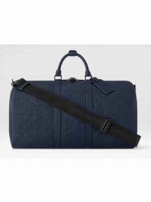 Louis Vuitton Keepall Bandouliere 50 M14840 Navy Blue
