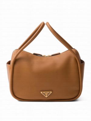Prada Leather handbag Fawn