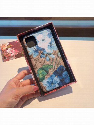 Gucci flower Phone case Blue