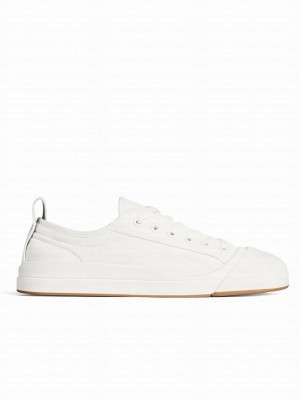 Bottega Veneta Unisex Vulcan Sneaker 741124 Cream