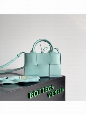 Bottega Veneta Candy Arco Tote Bag 729029 sky blue
