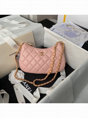 CHANEL 24P CLUTCH WITH CHAIN AP3763 pink