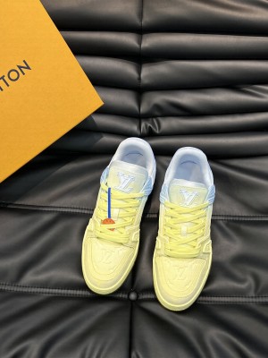 Louis Vuitton Men's LV Trainer Sneakers 2023 039