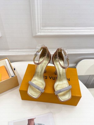 Louis Vuitton Sparkle 9.5cm Heel Sandals 2023 011