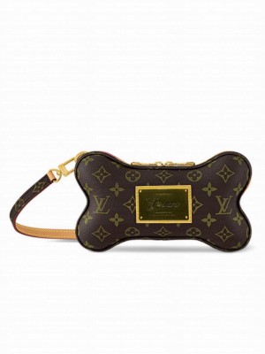 Louis Vuitton Bone Wearable Wallet M12615 Brown