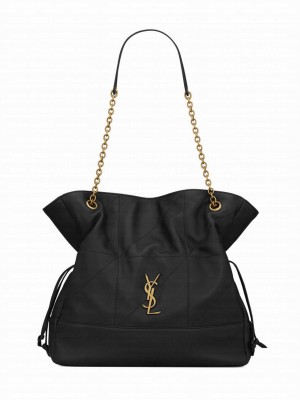Saint Laurent Jamie 4.3 Sheepskin Tote Bag Black