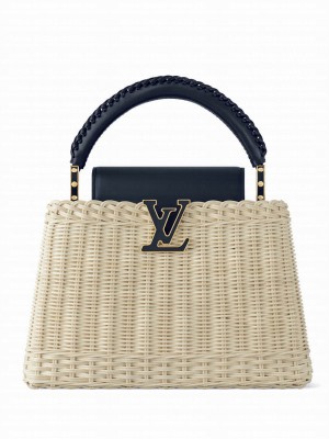 Louis Vuitton Capucines BB Bag Dark Blue