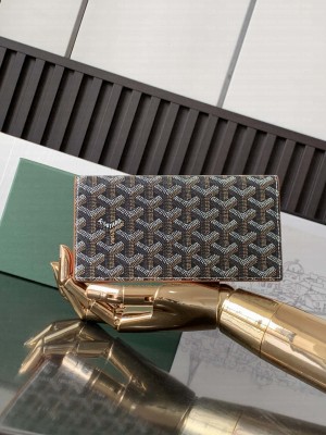 Goyard Richelieu Wallet Black & Tan