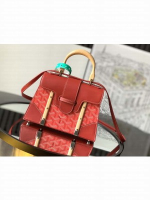 Goyard Saïgon Structuré Mini Bag Red