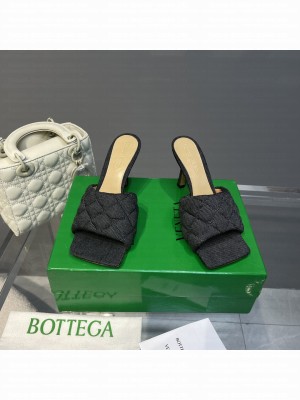 BOTTEGA VENETA Lido mules 9cm Denim Gray
