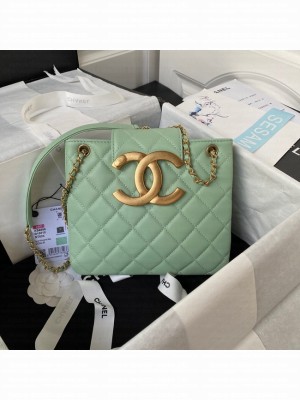 Chanel SMALL MESSENGER BAG AS4596 GREEN
