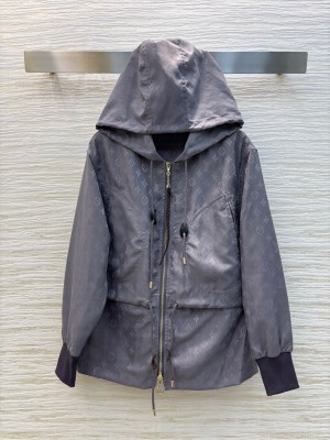 Louis Vuitton Nylon Jacket Grey 2025