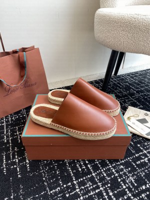 Loro Piana Slip-on shoes for Men Brown 02