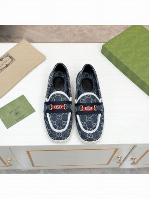 GUCCI GG multicolor Loafer Denim 2021 Collection