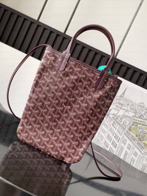 Goyard Poitiers Bag Burgundy