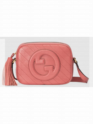 GUCCI BLONDIE SMALL SHOULDER BAG 742360 Pink