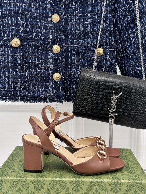 Gucci women's Horsebit Platform sandals 05