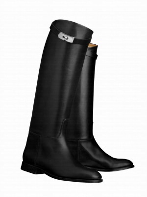 Hermes Women's Jumping Boot Black