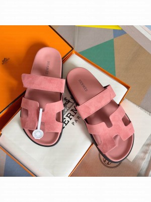 Hermes Unisex Chypre Flat Sandals 010