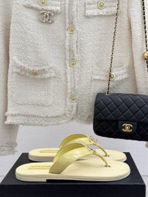 Chanel Flat Slide Thong Sandals 2025 06