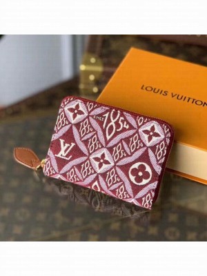 Louis Vuitton Since 1854 Coin Purse Wallet M69997 Burgundy 2021 Collection