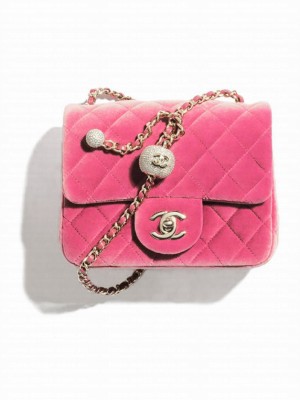Chanel Mini Flap Bag AS1786S Peachblow