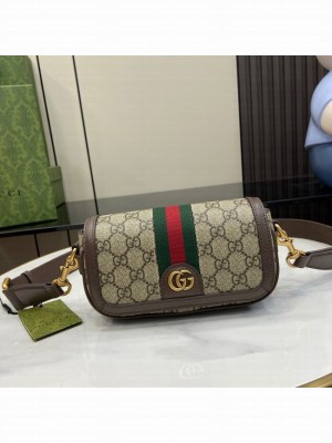 Gucci OPHIDIA SUPER MINI BAG 795466 brown